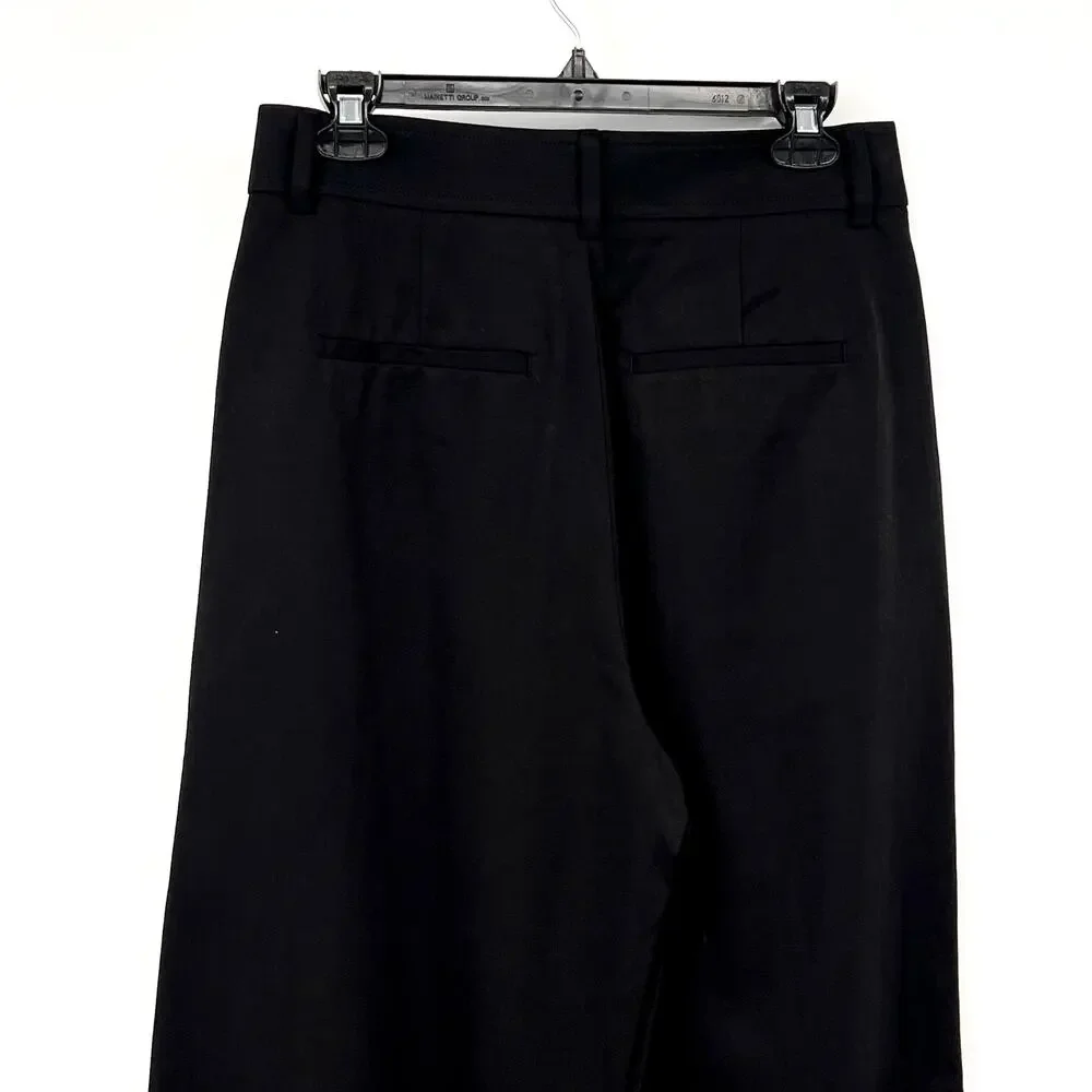 Everlane Womens The Way-High Drape Pant Size 8 Black 31